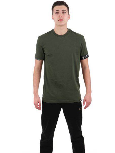 T-shirt Manica corta Uomo D9M3S540 Dsquared2 - evabiancheria